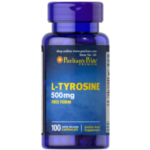 L-Tyrosine 500 мг - 100 капс Фото №1